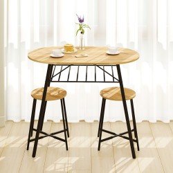 Mutfak Masası Oval Tabure Takımı Masa Sandalye Takımı Çam 1473 Mutfak Masası Oval Tabure Takımı Masa Sandalye Takımı Çam 1473