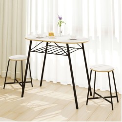 Mutfak Masası Oval Tabure Takımı Masa Sandalye Takımı Beyaz 1474 Mutfak Masası Oval Tabure Takımı Masa Sandalye Takımı Beyaz 1474