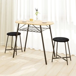 Mutfak Masası Oval Tabure Takımı Döşemeli Masa Sandalye Takımı Atlantik Çam 1476 Mutfak Masası Oval Tabure Takımı Döşemeli Masa Sandalye Takımı Atlantik Çam 1476