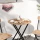 Masa Sandalye Bahçe  Bistro Takım Yuvarlak Çam 1481