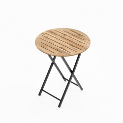 Bahçe Masası Katlanır Bistro Masa Yuvarlak Çam 1487  Bahçe Masası Katlanır Bistro Masa Yuvarlak Çam 1487