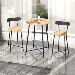 Mutfak Oval 2 Kişilik Bar Yemek Masası Çam 1515 Mutfak Oval 2 Kişilik Bar Yemek Masası Çam 1515