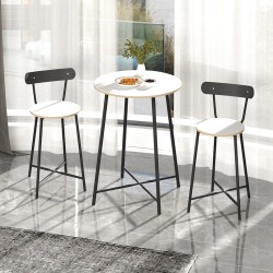 Mutfak Oval 2 Kişilik Bar Yemek Masası Beyaz 1516 Mutfak Oval 2 Kişilik Bar Yemek Masası Beyaz 1516