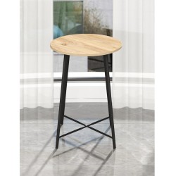 Bar Masası Yuvarlak Mutfak Masası Bistro Masa Çam 1519  Bar Masası Yuvarlak Mutfak Masası Bistro Masa Çam 1519