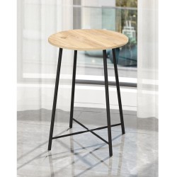 Bar Masası Yuvarlak Mutfak Masası Bistro Masa Çam 1519  Bar Masası Yuvarlak Mutfak Masası Bistro Masa Çam 1519