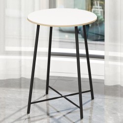 Bar Masası Yuvarlak Mutfak Masası Bistro Masa Beyaz 1520 Bar Masası Yuvarlak Mutfak Masası Bistro Masa Beyaz 1520