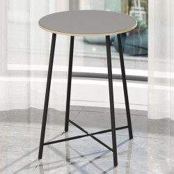 Bar Masası Yuvarlak Mutfak Masası Bistro Masa Füme 1521 Bar Masası Yuvarlak Mutfak Masası Bistro Masa Füme 1521