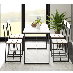 Atlantik Mutfak Masası Yemek Masası Takımı Beyaz 1530 Atlantik Mutfak Masası Yemek Masası Takımı Beyaz 1530