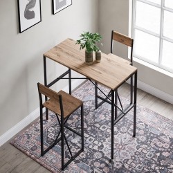 Gzl Bar Masa Bar Sandalye Yemek Masa Sandalye Takımı Çam 1579 Gzl Bar Masa Bar Sandalye Yemek Masa Sandalye Takımı Çam 1579