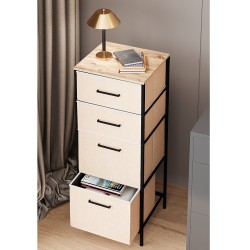 Çok Amaçlı Dolap 4 Çekmeceli Komodin Sehpa Çam 1613 Çok Amaçlı Dolap 4 Çekmeceli Komodin Sehpa Çam 1613