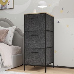 Çocuk Dolabı 3 Çekmeceli Büyük Boy Komodin Sehpa Füme 1620 Çocuk Dolabı 3 Çekmeceli Büyük Boy Komodin Sehpa Füme 1620