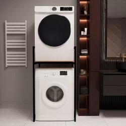 Banyo Rafı Çamaşır ve Kurutma Makinesi Dolabı Çam 1623  