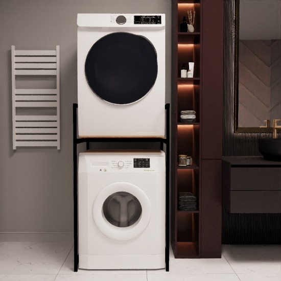 Banyo Rafı Çamaşır ve Kurutma Makinesi Dolabı Çam 1623 Banyo Rafı Çamaşır ve Kurutma Makinesi Dolabı Çam 1623