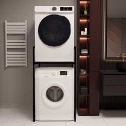 Banyo Rafı Çamaşır ve Kurutma Makinesi Dolabı Beyaz 1624 Banyo Rafı Çamaşır ve Kurutma Makinesi Dolabı Beyaz 1624