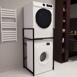 Banyo Rafı Çamaşır ve Kurutma Makinesi Dolabı Beyaz 1624 Banyo Rafı Çamaşır ve Kurutma Makinesi Dolabı Beyaz 1624