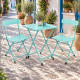 Katlanır Metal Balkon Bahçe Bistro Masa Sandalye Seti 2 Kişilik 1 Masa 2 Sandalye Mint Yeşili 1639 Katlanır Metal Balkon Bahçe Bistro Masa Sandalye Seti 2 Kişilik 1 Masa 2 Sandalye Mint Yeşili 1639