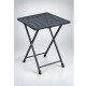 Katlanır Metal Balkon Bahçe Bistro Masa 50x50 cm Kare Masa 75 cm Füme 1649 Katlanır Metal Balkon Bahçe Bistro Masa 50x50 cm Kare Masa 75 cm Füme 1649