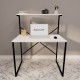 Study Desk with Shelves 60x90 Office Desk Study Desk Multi-Purpose Study Desk White 1309 Study Desk with Shelves 60x90 Office Desk Study Desk Multi-Purpose Study Desk White 1309