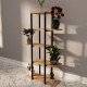 Decorative 5 Shelves Metal Flowerpot Flowerpot Stand Flowerpot Pine 1307