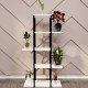 Decorative 5 Shelves Metal Flowerpot Flowerpot Stand Flowerpot White 1312 Decorative 5 Shelves Metal Flowerpot Flowerpot Stand Flowerpot White 1312