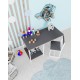 Children's Study Table and Chair Game Activity Activity Table Grey